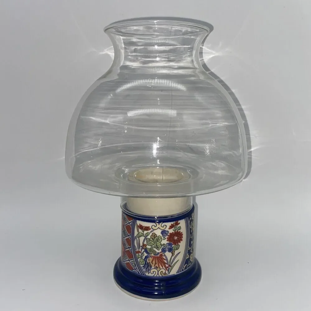 Vintage Gailstyn-Sutton Towle Japanese Votive Candle Holder With Glass Shade 10